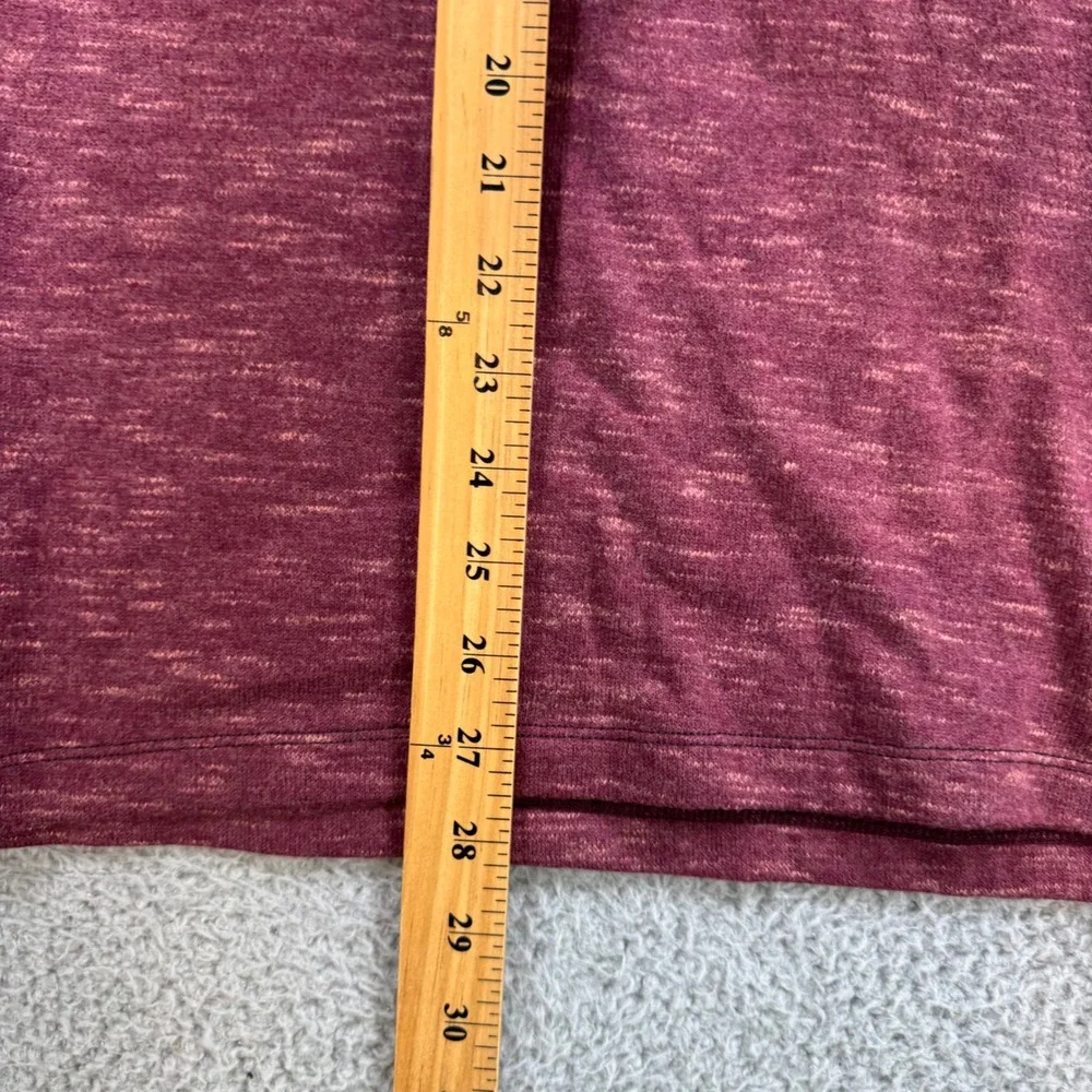 Tommy Bahama Mens Coastal Canyon Henley IslandZone Long‎ Sleeve Cherry Stone M
